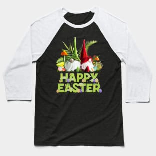 Gnomes Happy Easter Baseball T-Shirt